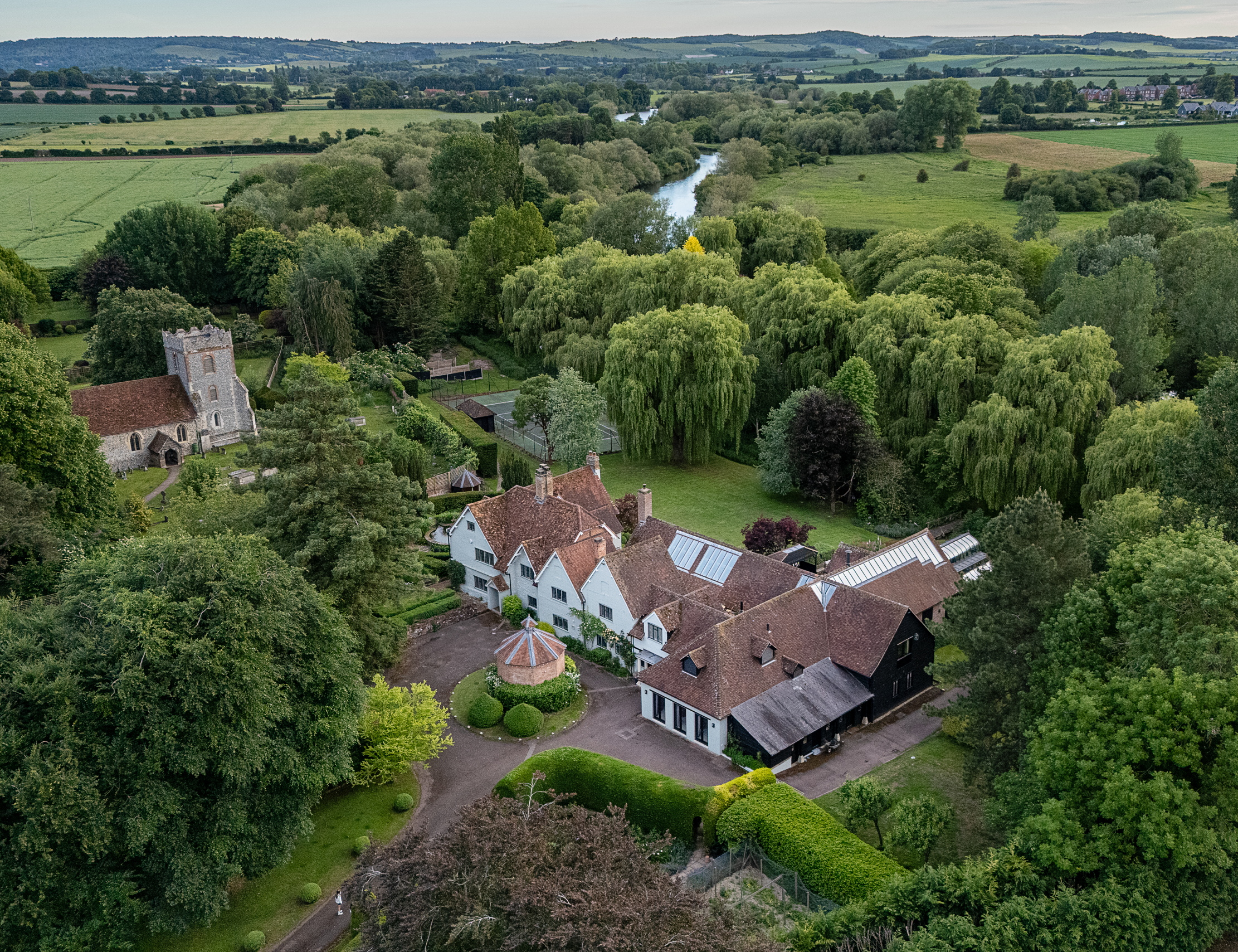 Images of the sublime Rectory Farm House in Oxfordshire
