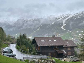 View from Livigno before stage 16