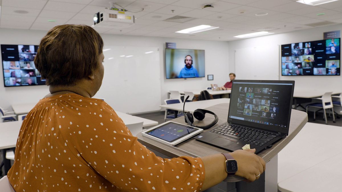 UNC-CH HyFlex Classroom