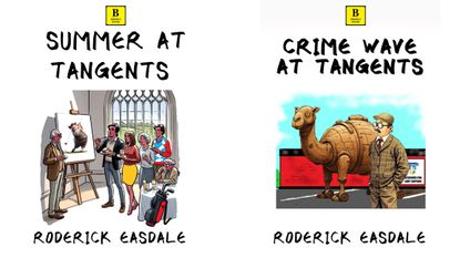 Covers of Summer At Tangents and Crime Wave At Tangents