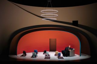 Pierre Yovanovitch Theatre Set Design for Rigoletto in Basel
