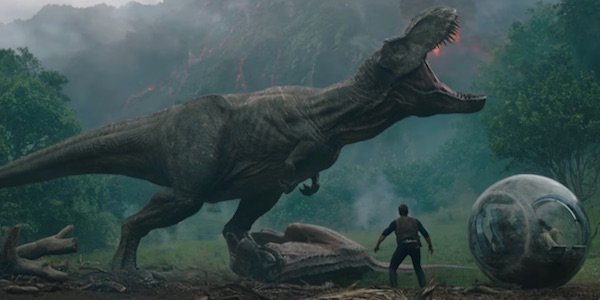 volcano in Jurassic World: Fallen Kingdom