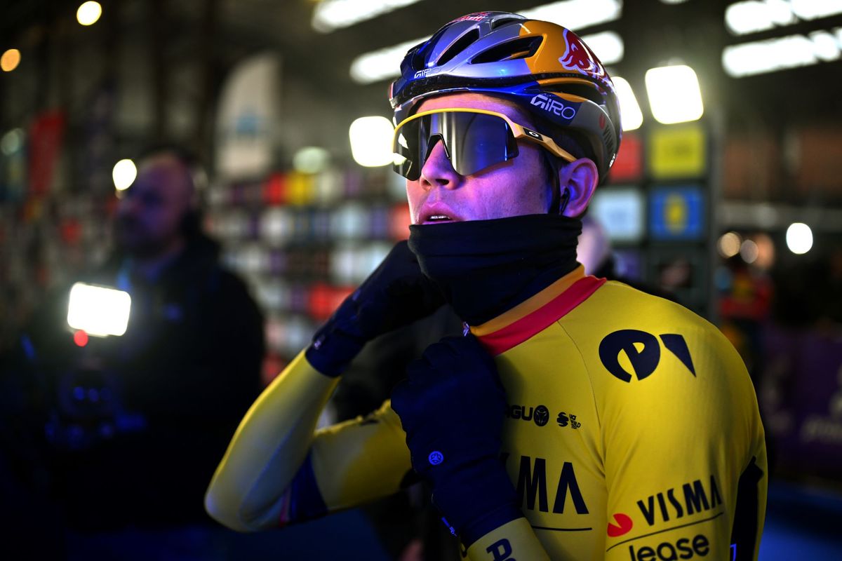 Wout van Aert prepared for Tour of Flanders and Paris-Roubaix