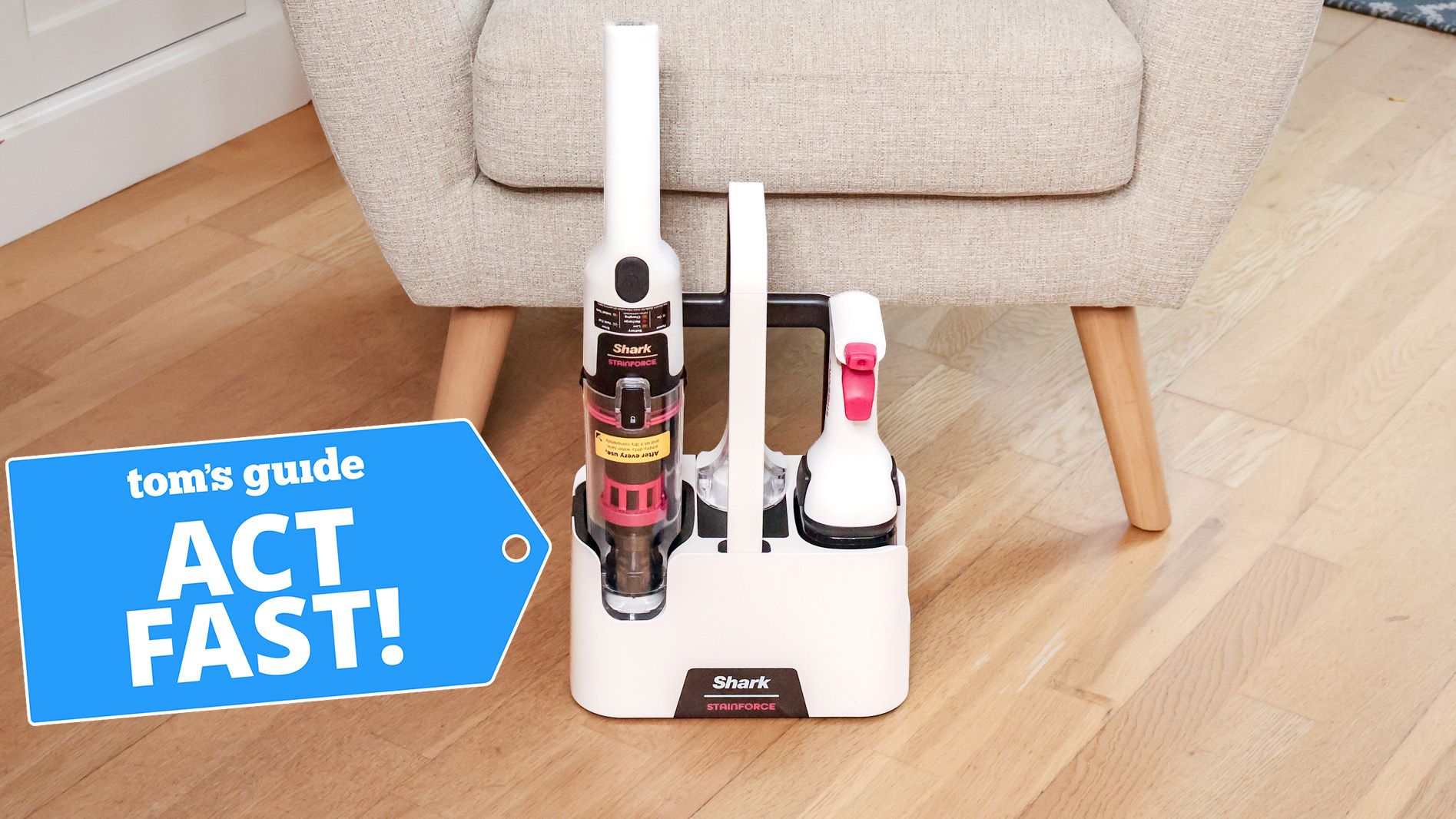 tomsguide.com - Camilla Sharman - I used Shark's StainForce to banish red wine stains and grease marks, and it just crashed in price at Amazon