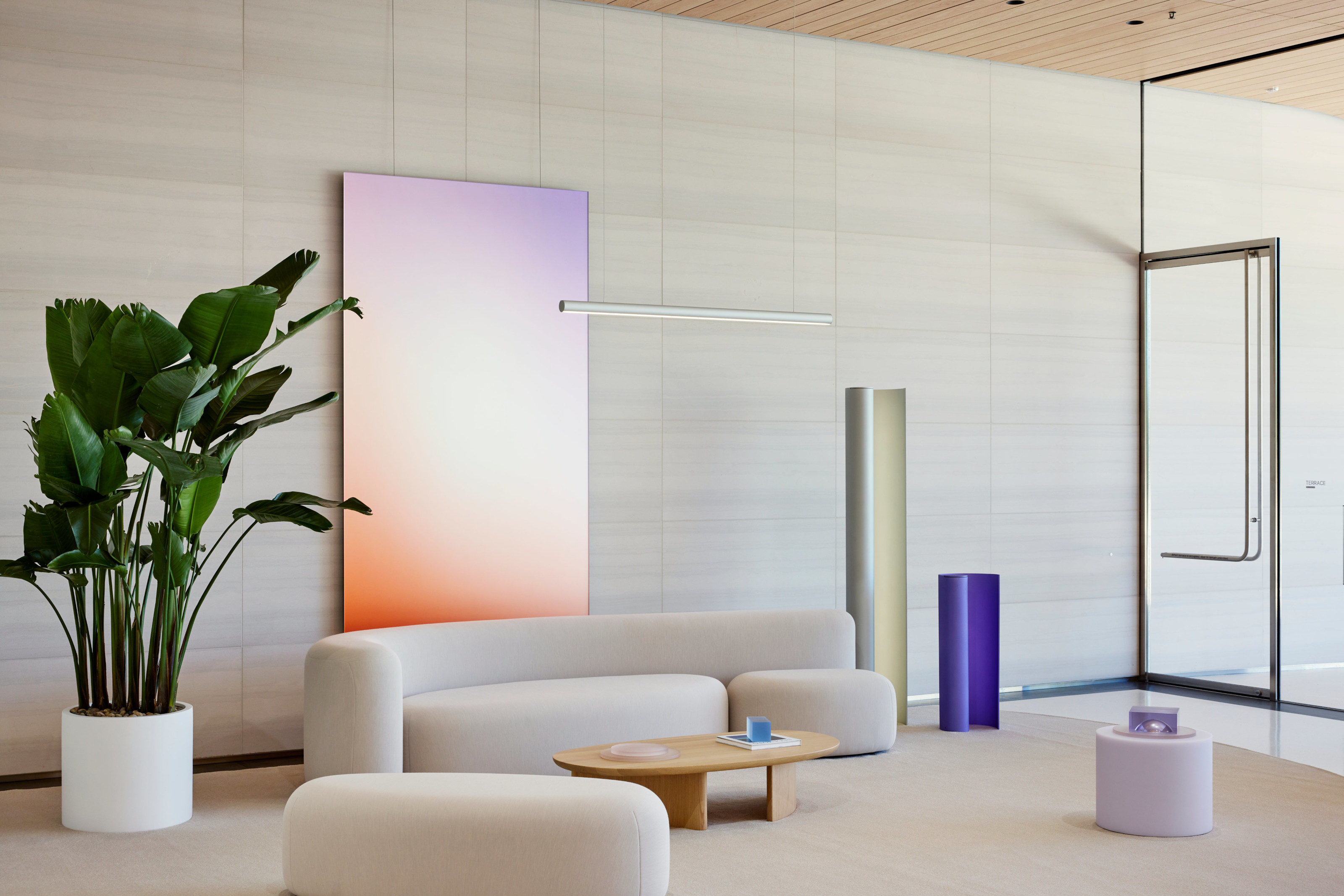 Sabine Marcelis Installation at Apple Park Observatory