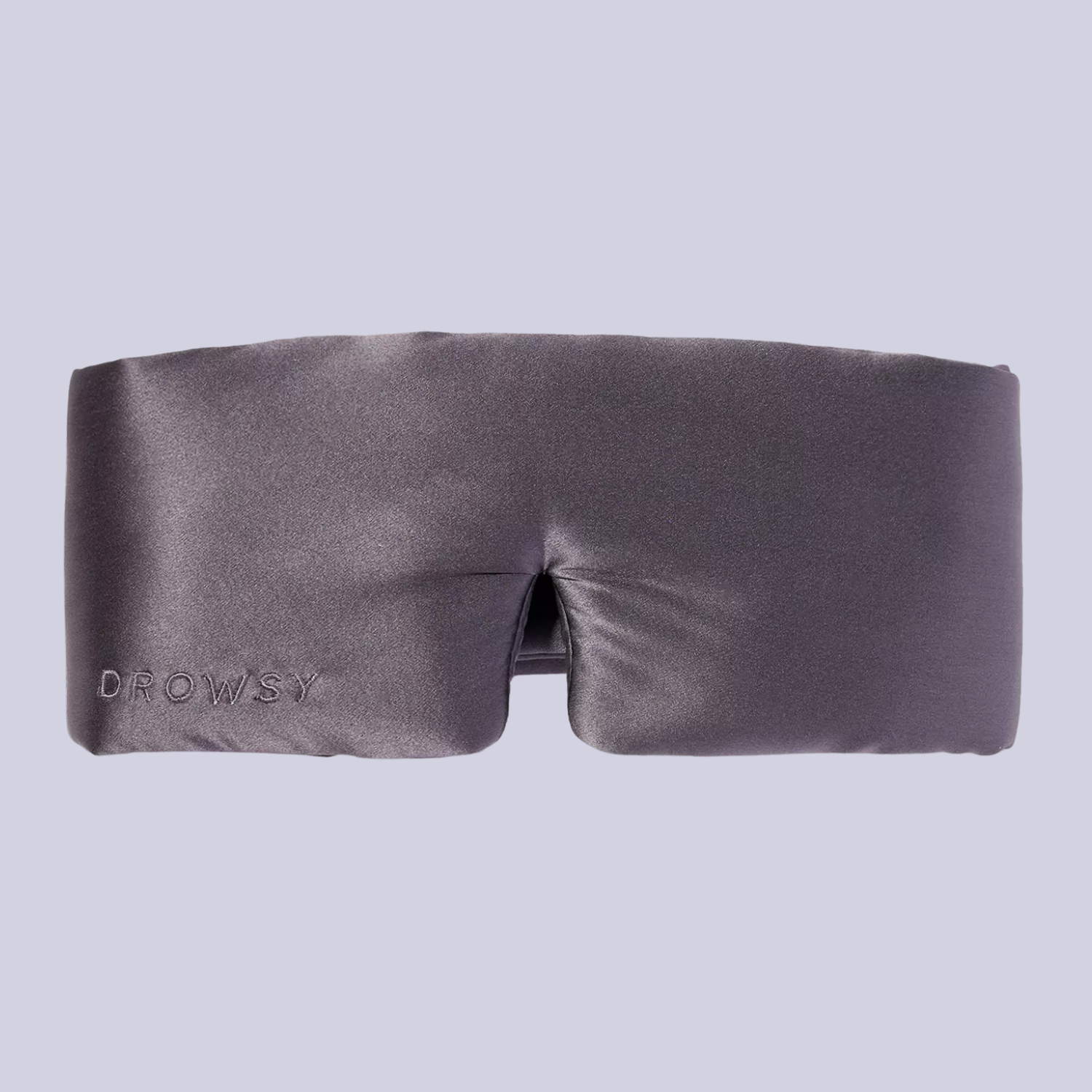 A dusky purple sleep mask