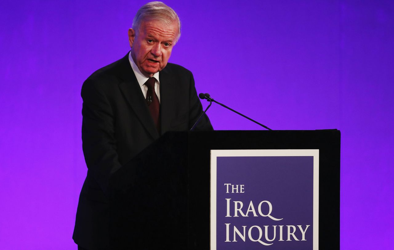 Sir John Chilcot Iraq Inquiry Report 