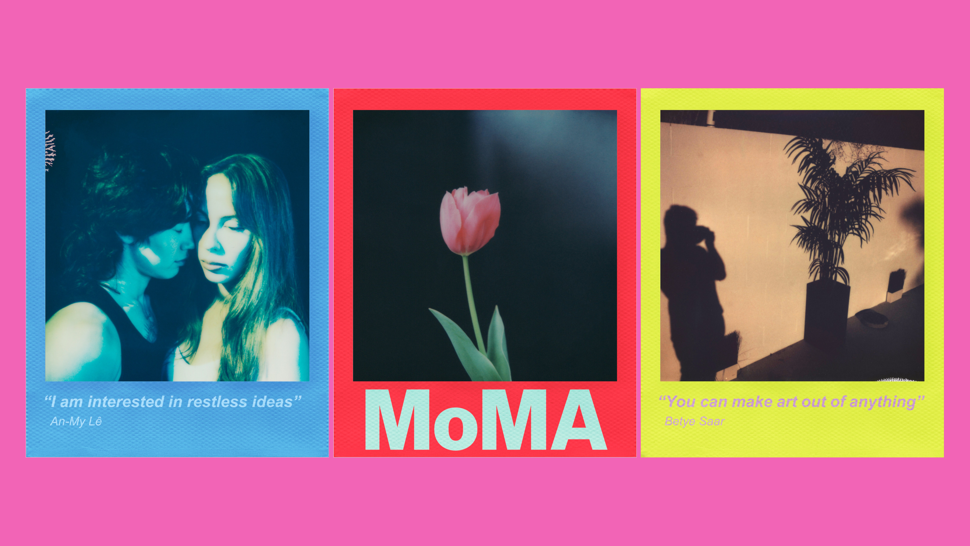 From left to right, images by Rachael Baez, Michael Church and Matthew Switaj