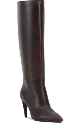 Brigitte Pointed Toe Knee High Boot