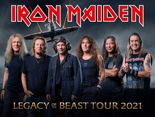 Iron Maiden 2021 Tour Poster