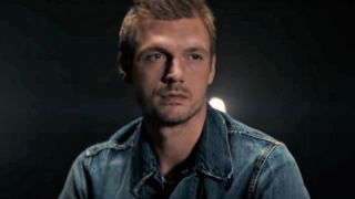 Nick Carter in the I Will Wait music video.