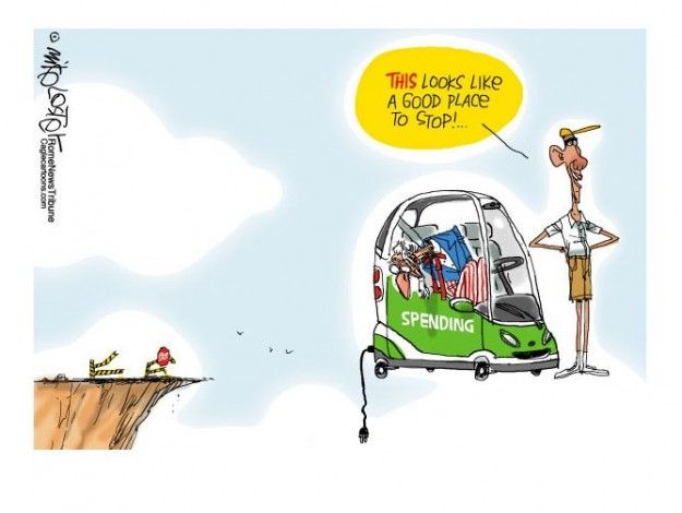 Obama&amp;#039;s spending pit stop