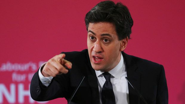 Labour leader Ed Miliband 