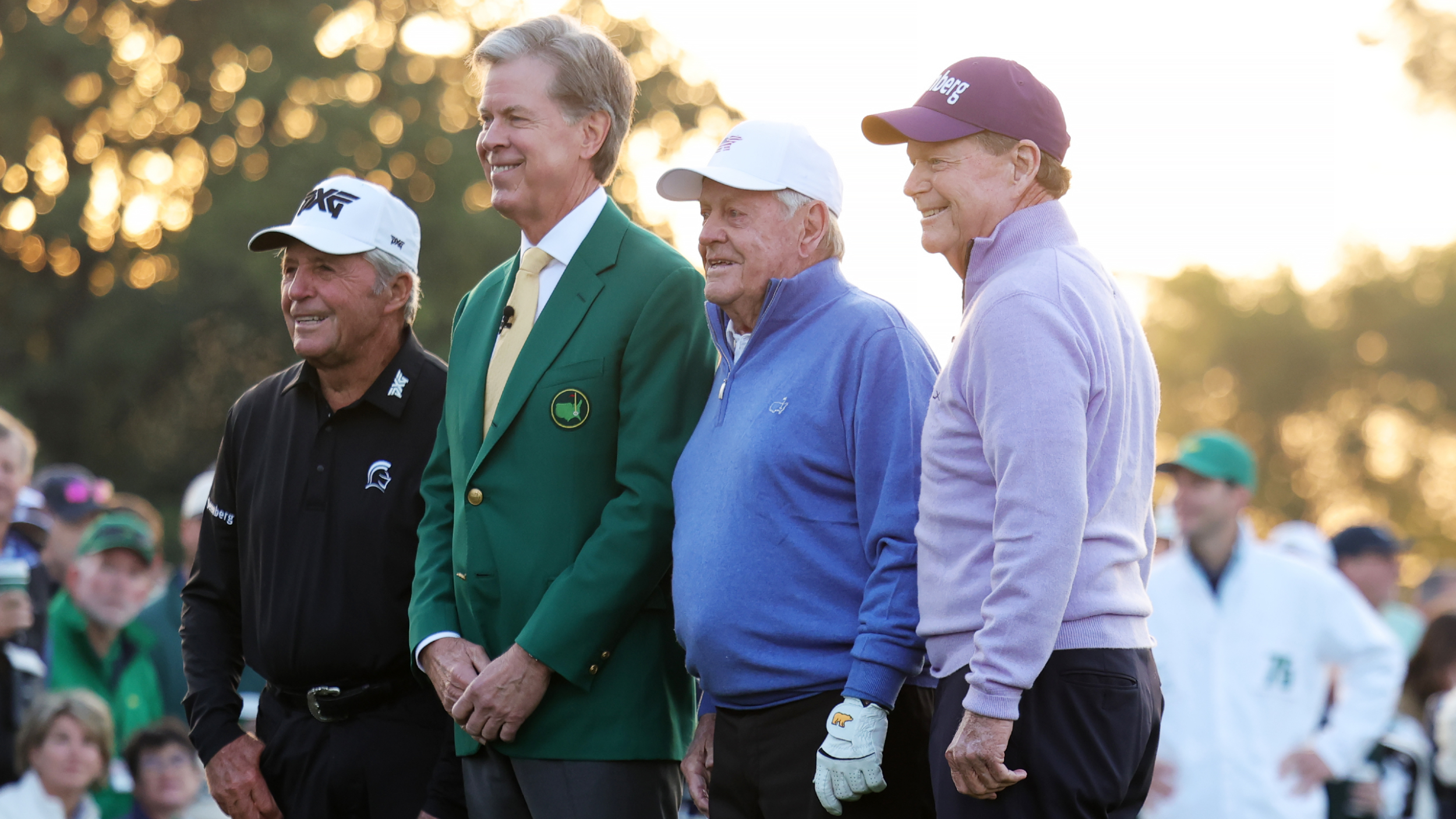 Gary Players, Jack Nicklaus and Tom Watson