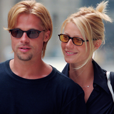 Brad Pitt and Gwyneth Paltrow on Madison Avenue, NYC