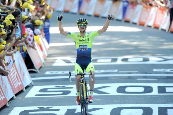 Michael Rogers (Tinkoff-Saxo) wins stage 16 of the Tour de France in Luchon