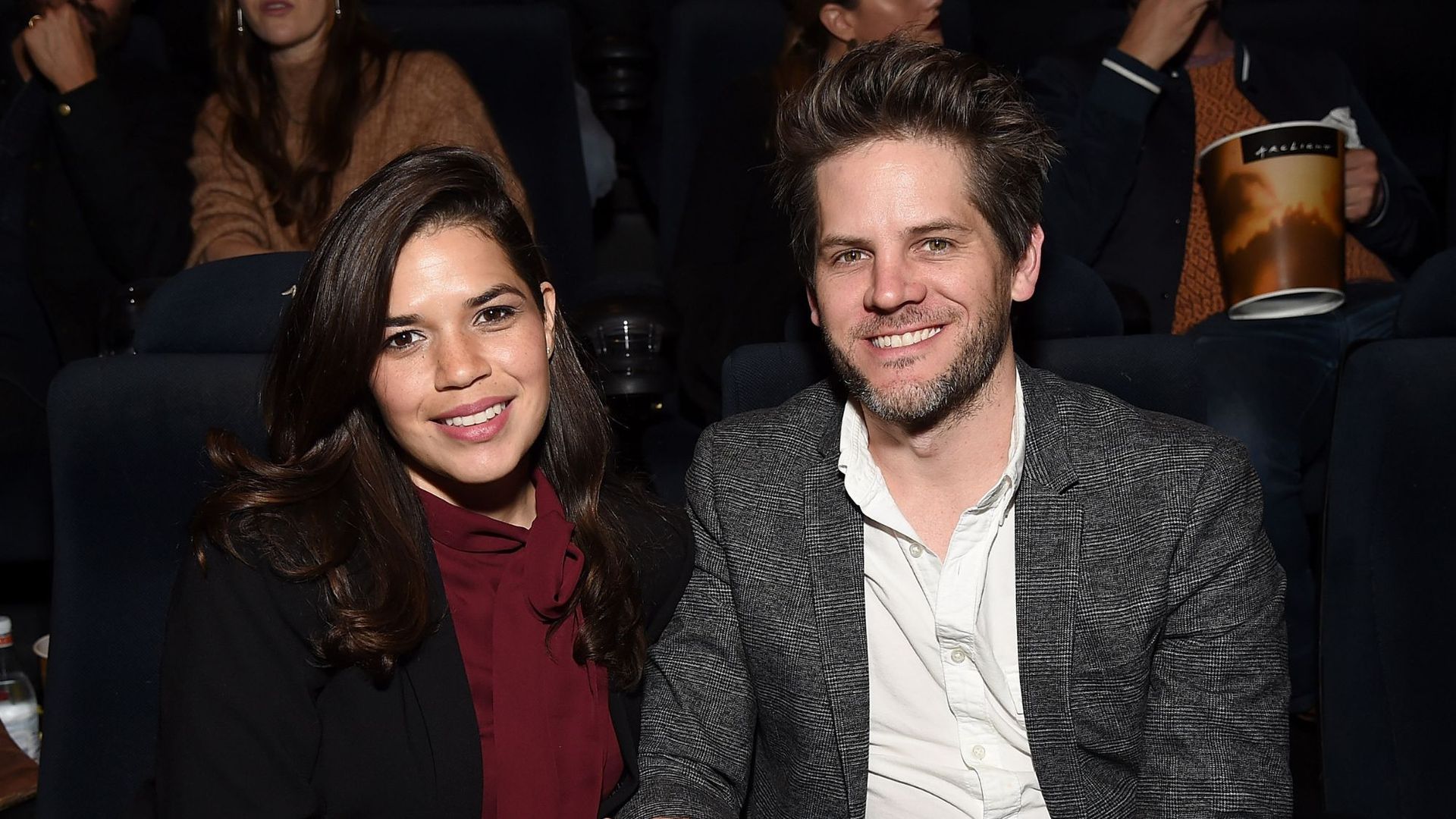 America Ferrera and her husband Ryan Piers Williams