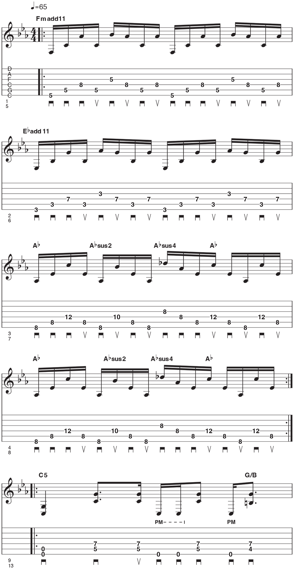 Drop C Example