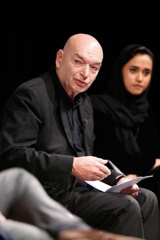 A man and woman in black color dress