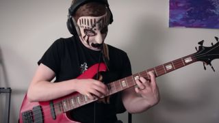 Charles Berthoud performs a bass cover of Slipknot's Duality