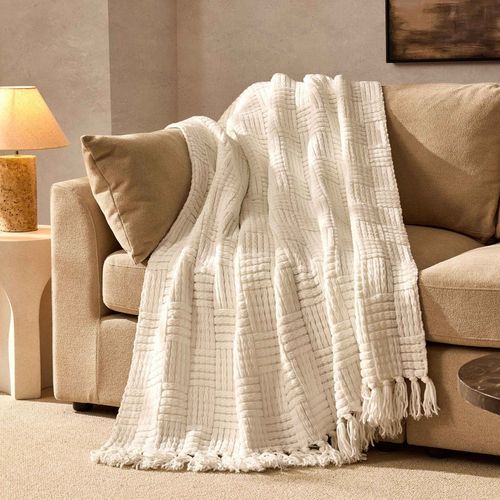 Chunky Chenille Sofa Throw