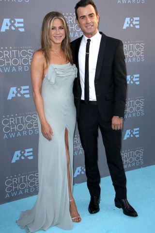 Jennifer Aniston and Justin Theroux at the Critics' Choice Awards 2016