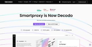 Decodo website