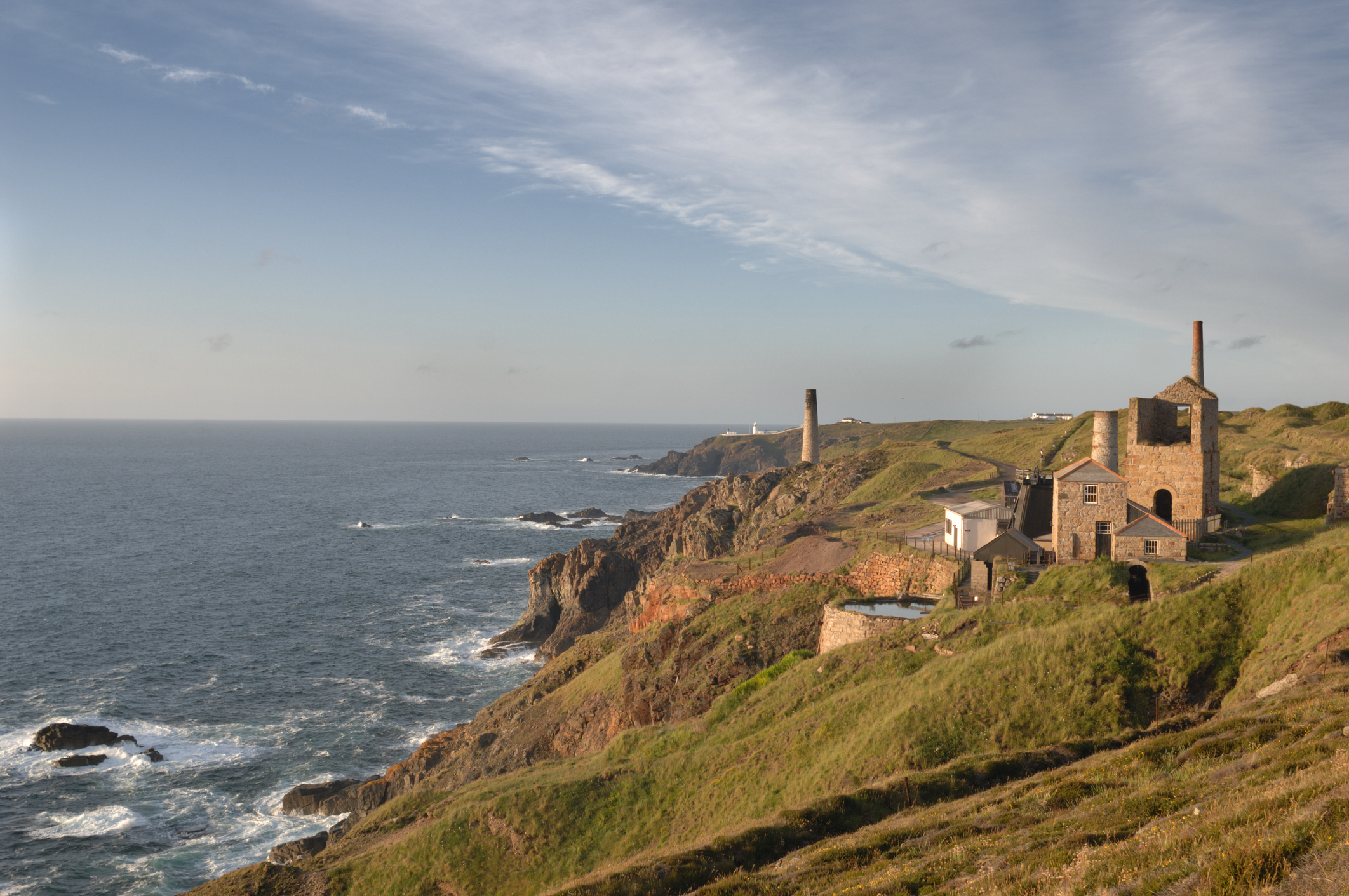 A copper and tin mine in Cornwall