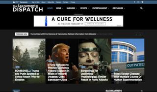 A Cure For Wellness Fake News Headline