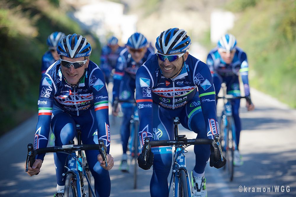 Enrico Gasparotto and Danilo Napolitano (Wanty-Groupe Gobert)
