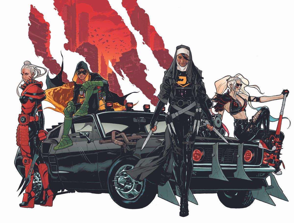 Art from DC vs. Vampires: World War V