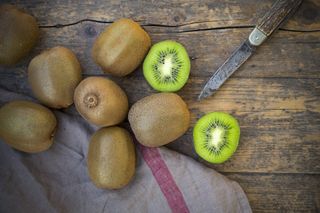 Kiwis are lovely and green inside