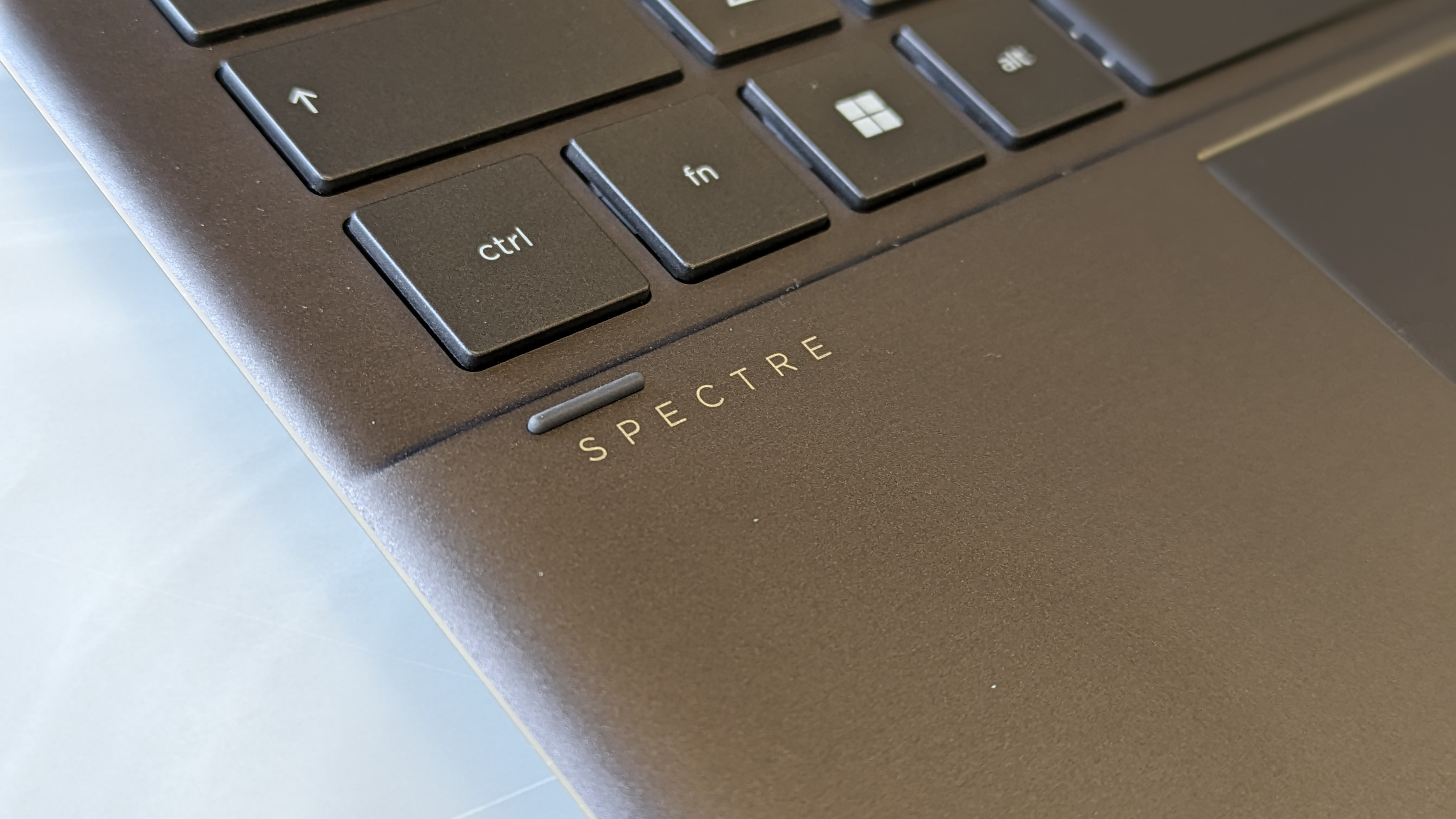 The HP Spectre x360's logo