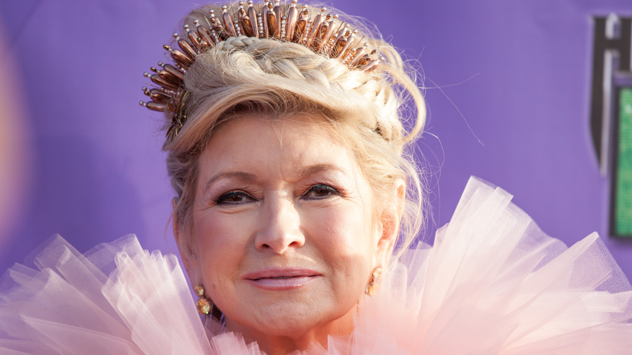 Martha Stewart arrives at Hub Network&#039;s 1st annual Halloween bash at Barker Hangar on October 20, 2013 in Santa Monica, California