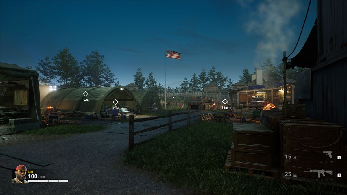 Back 4 Blood settings image quality comparison screenshots