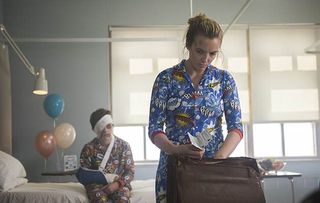 Villanelle (Jodie Comer) superhero pyjamas