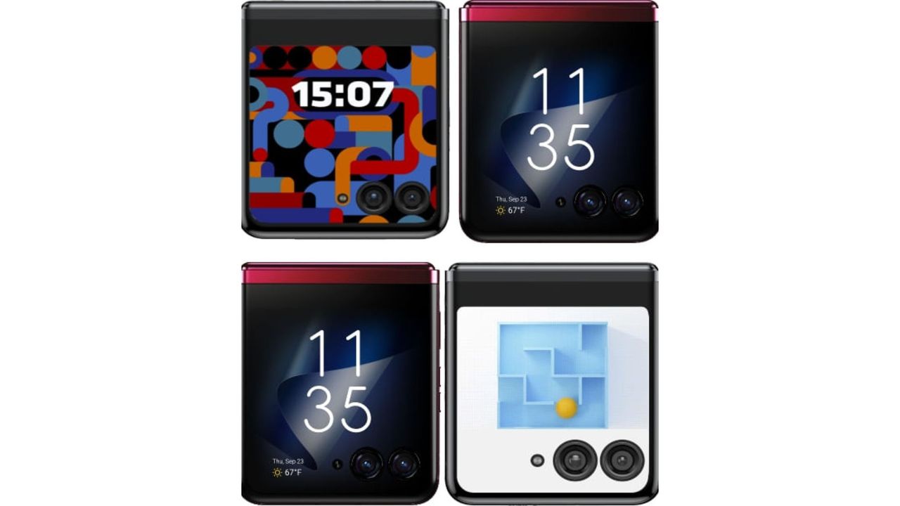 Alleged marketing material from the Motorola Razr Ultra 2023.
