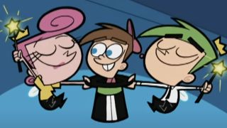 Wanda Timmy and Cosmo on Fairly Oddparents
