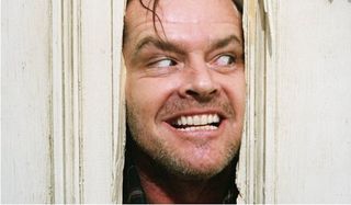 The Shining Jack Nicholson pokes his head in with that grin
