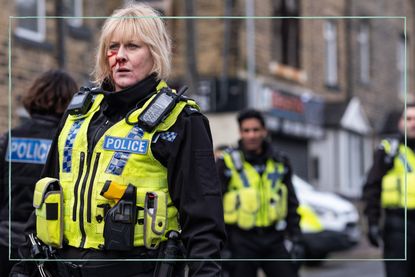 Sarah Lancashire as Catherine Cawood on Happy Valley