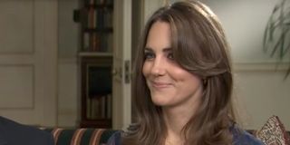 Kate Middleton in an interview with ITV News