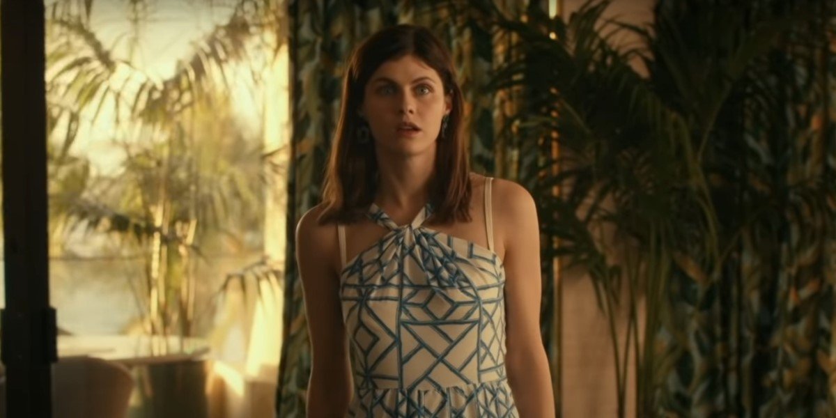 alexandra daddario in hbo's the white lotus