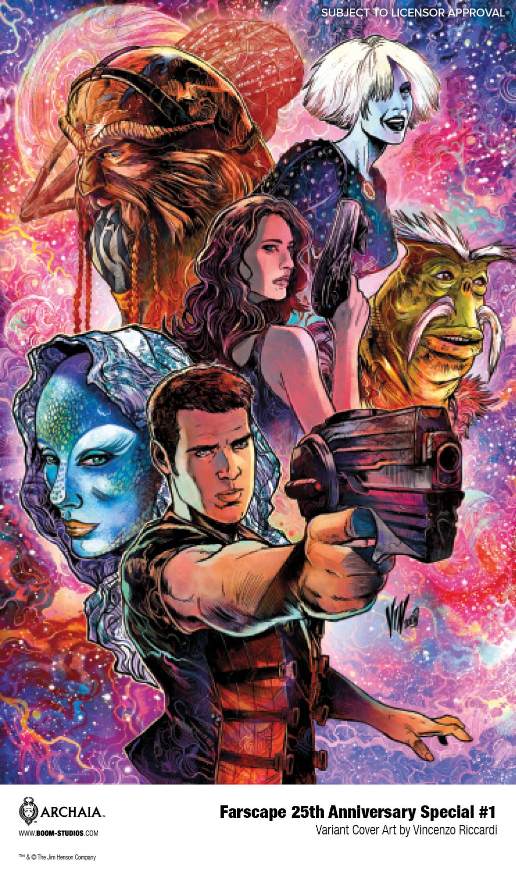 Art from Farscape 25th Anniversary Special #1