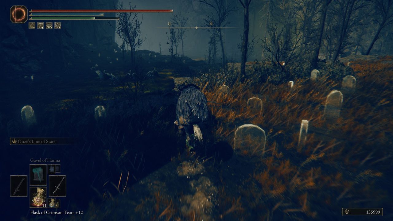 Elden Ring Shadow of the Erdtree gameplay showing stats, moveset, and location of the Starr Lined Sword, my favorite new weapon in the DLC