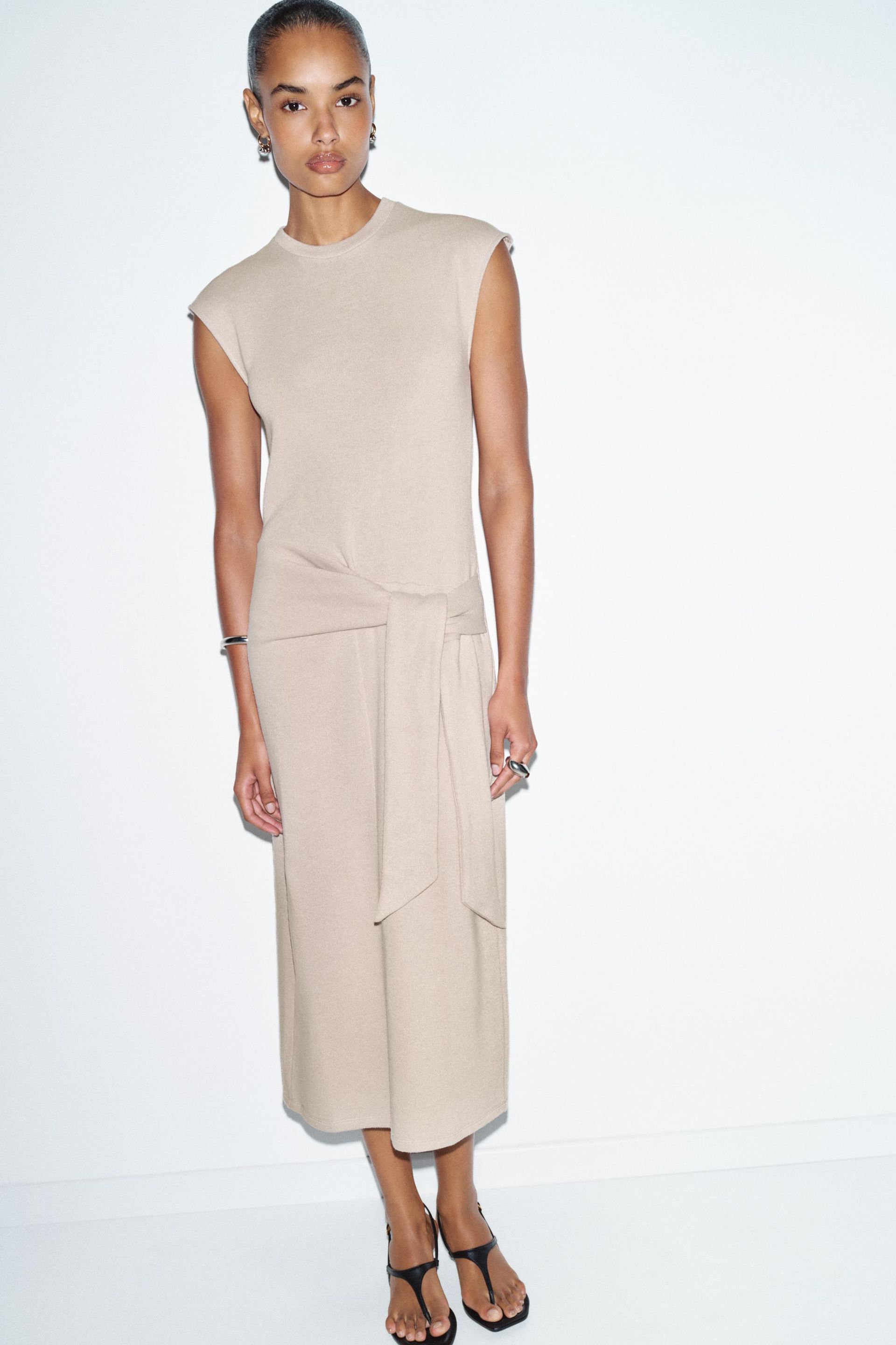 Soft Knotted Dress