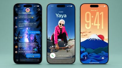 Apple Intelligence running on iPhones
