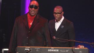 Stevie Wonder and Raphael Saadiq