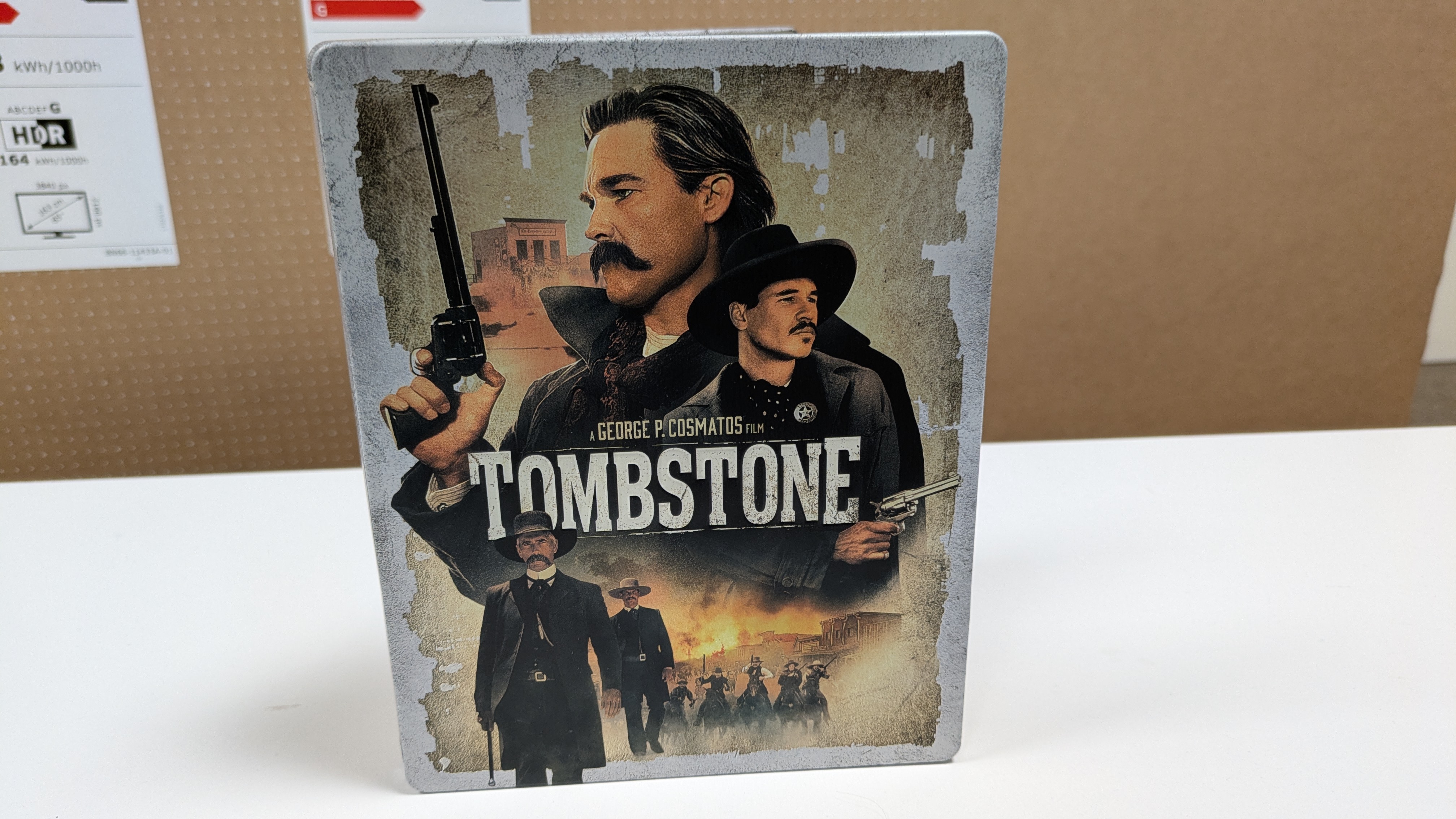 Tombstone 4K Blu-ray front cover