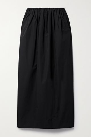 + Net Sustain Billie Organic Cotton-Poplin Midi Skirt