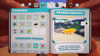 Bugsnax Bugapedia: Orange Peelbug